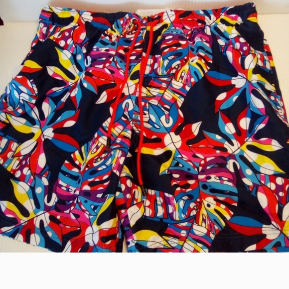 Colorful Men's Swim Shorts - Picture 11 of 11